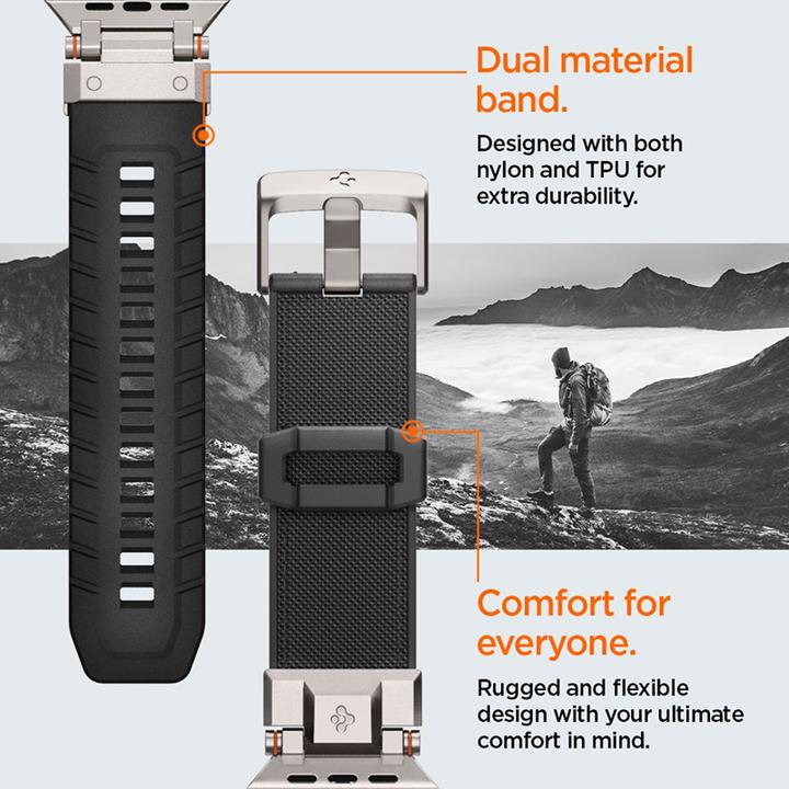 Produktbild Spigen Dura Pro Armor (35 mm, Thermoplastisches Polyurethan (TPU), Nylon)
