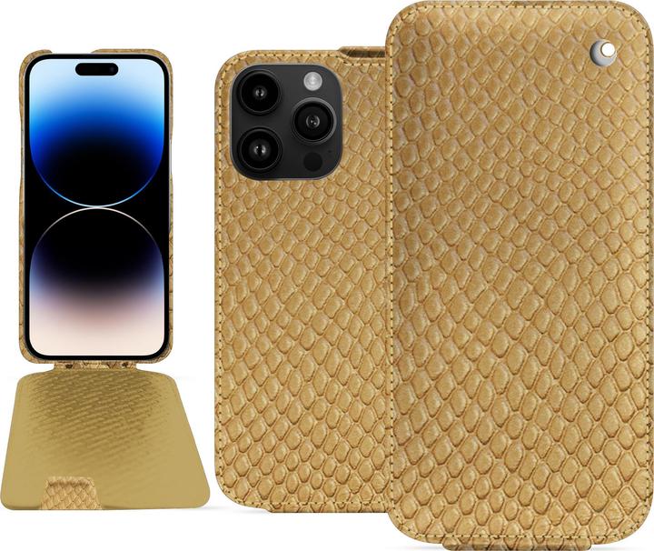 Actual product image Noreve Vertical leather shell (Apple iPhone 15 Pro Max)
