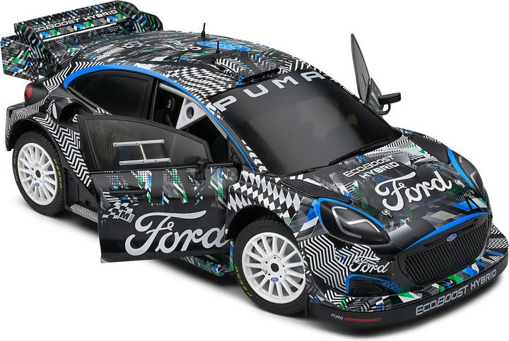 Image du produit Solido 1:18 Ford Puma WRC noir