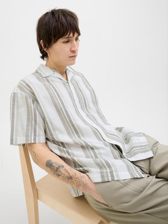 Produktbild Jack & Jones Jprccsummer Stripe Resort S/S Shirt Sn (XXL)