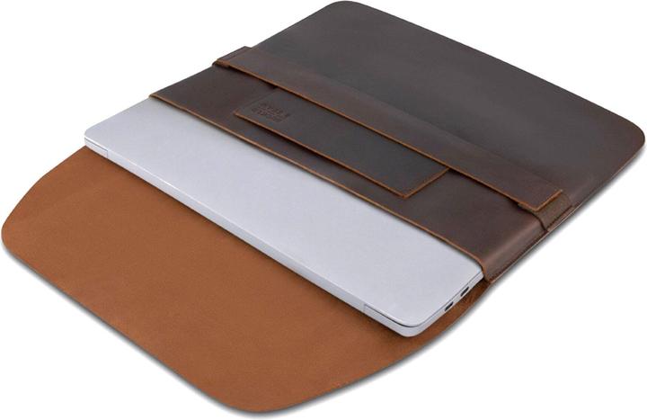 Image du produit Buckle & Seam Étui en cuir pour ordinateur portable Terra Marron