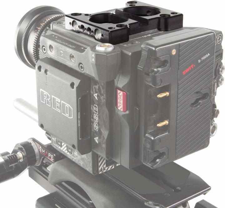 Produktbild Shape Red Weapon Epic-W - Scarlet-W - Raven Top Plate (Cage Zubehör)