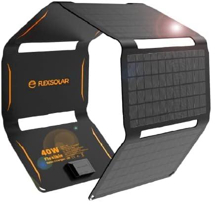 Immagine prodotto FlexSolar Caricabatterie solare pieghevole (40 W)