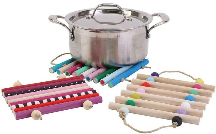 Actual product image Creativ Company Wooden small parts 108 pieces