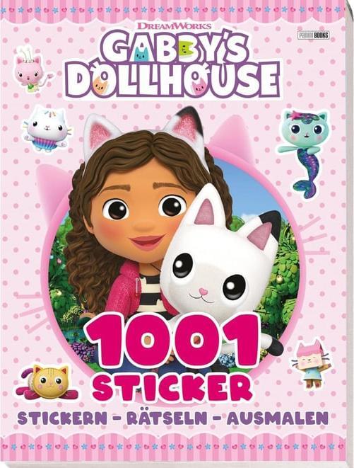 Actual product image Panini Gabby's Dollhouse: 1001 stickers: stickers - puzzles - colouring in
