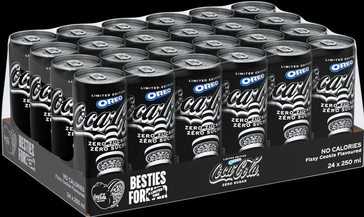 Actual product image Coca Cola Oreo Zero Sugar Limited Edition (24 x 25 cl)
