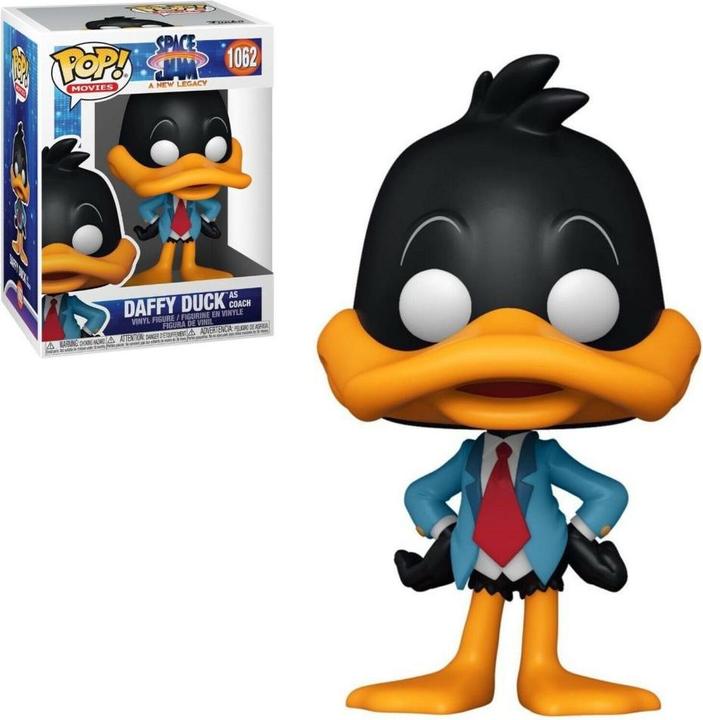 Actual product image Funko Pop! Space Jam 2 : Daffy Duck as Coach (1062)