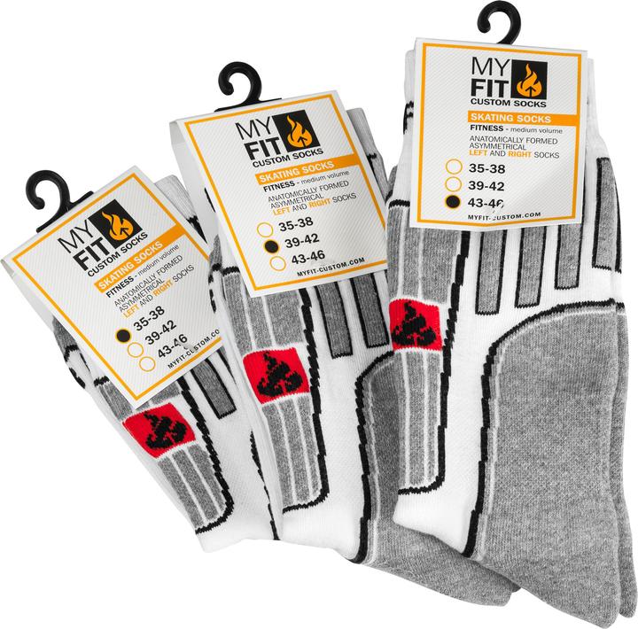 Produktbild Powerslide CLOTHING Skating Socken Fitness 35-38 (35 - 38)