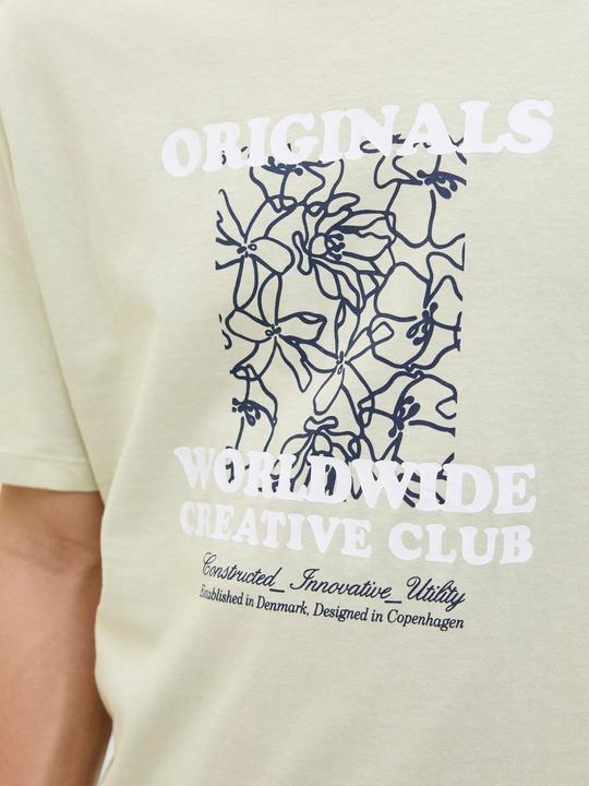 Actual product image Jack & Jones Gedruckt Rundhalsausschnitt T-shirt T-shirt (L)