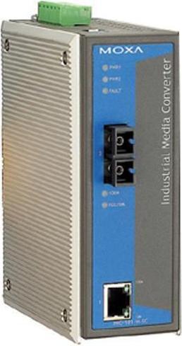 Produktbild Moxa IMC-101-M-SC-T - Medienkonverter - 100Mb LAN (RJ45, RJ45 (1x))
