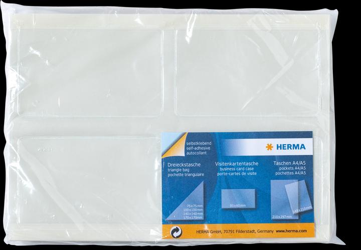 Productafbeelding HERMA Zakjes voor visitekaartjes (95 x 60 mm)