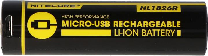Immagine prodotto Nitecore 18650 USB Akku 2600mAh NL1826r