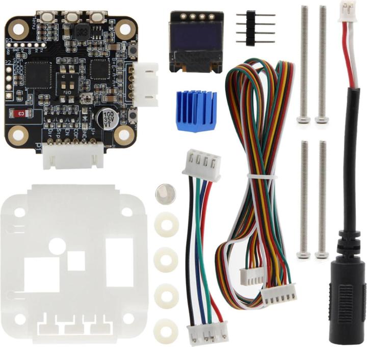 Produktbild Lilygo TTGO T-Motor ESP32 5-12V 2.8A TMC2209 Schrittmotortreiber Kit mit OLED Display und Gehäuse