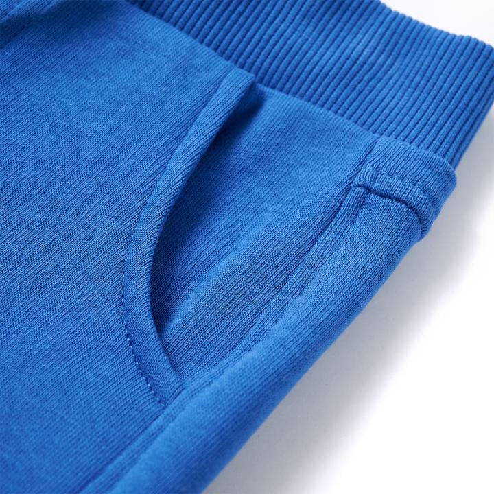 Produktbild VidaXL Kinder-Trainingshose Blau 104,Material: 80 % Baumwolle. 20 (104)