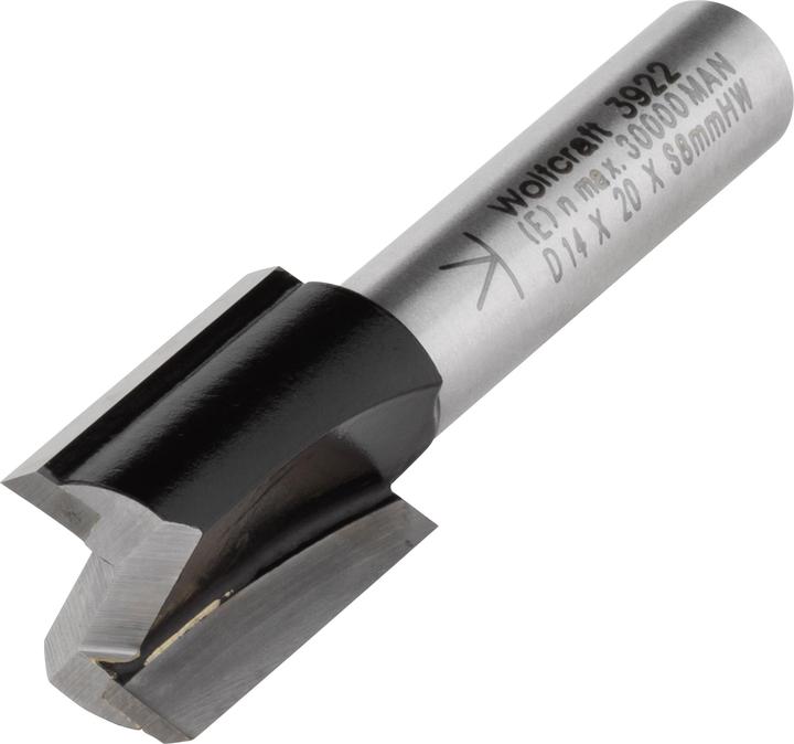 Produktbild wolfcraft wolfcraft 1 Nutfräser HM S=8mm ø14x20mm