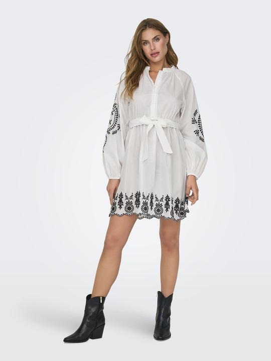 Produktbild Only Normal geschnitten Mandarin Kragen Kurzes Kleid Kleid (S)