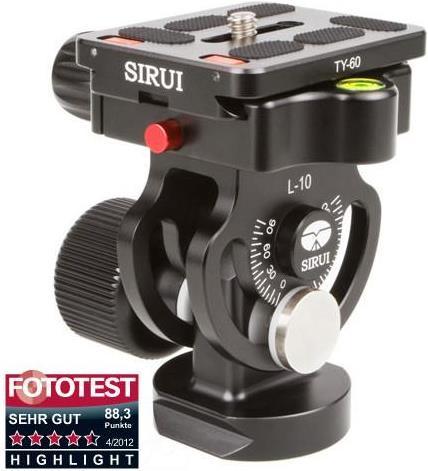 Actual product image Sirui L-10 (2-way Panhead)