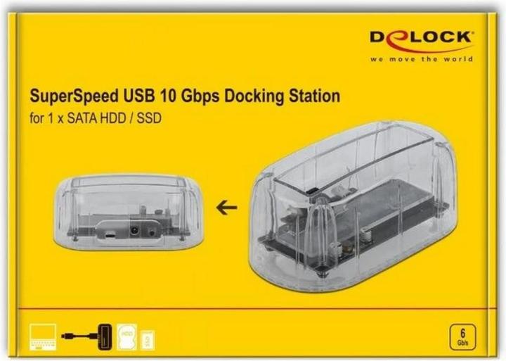 Produktbild Delock Dockingsstation 64089 USB Type-C für SATA-HDD/SSD