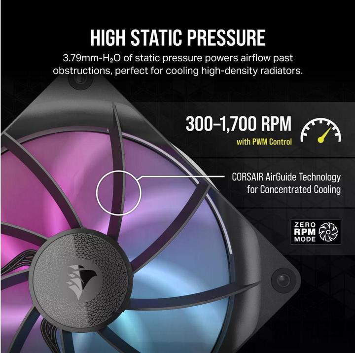 Produktbild Corsair Link RX140 (140 mm, 2 x)