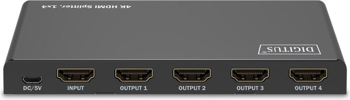 Actual product image Digitus 4K HDMI Splitter, 1x4