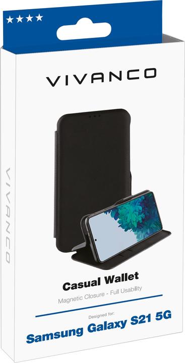 Immagine prodotto Vivanco Libretto Casual Samsung Galaxy S21 (5G) Nero