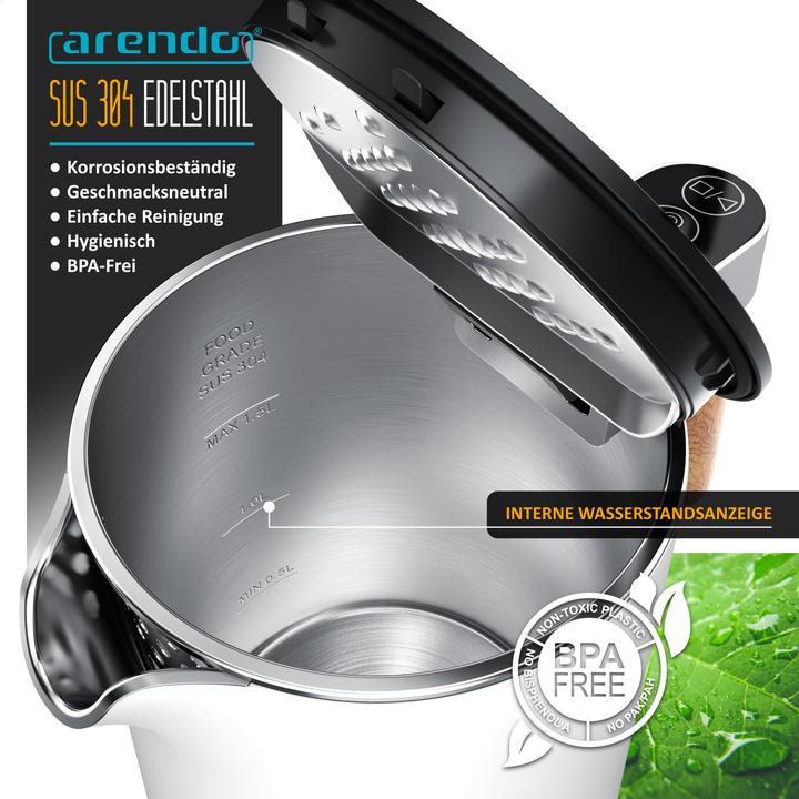 Image du produit Arendo Bouilloire électrique (1.50 l)