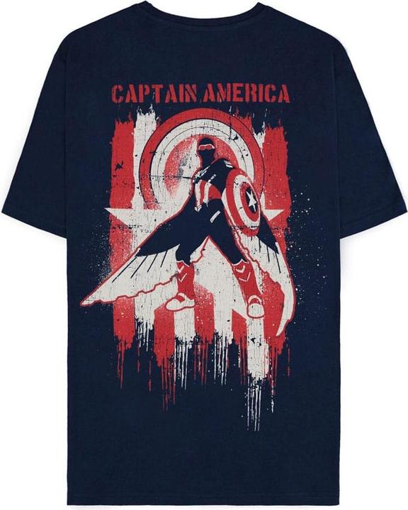 Difuzed Captain America - Captain Men's Short Sleeved T-shirt Loose fit - L (L)