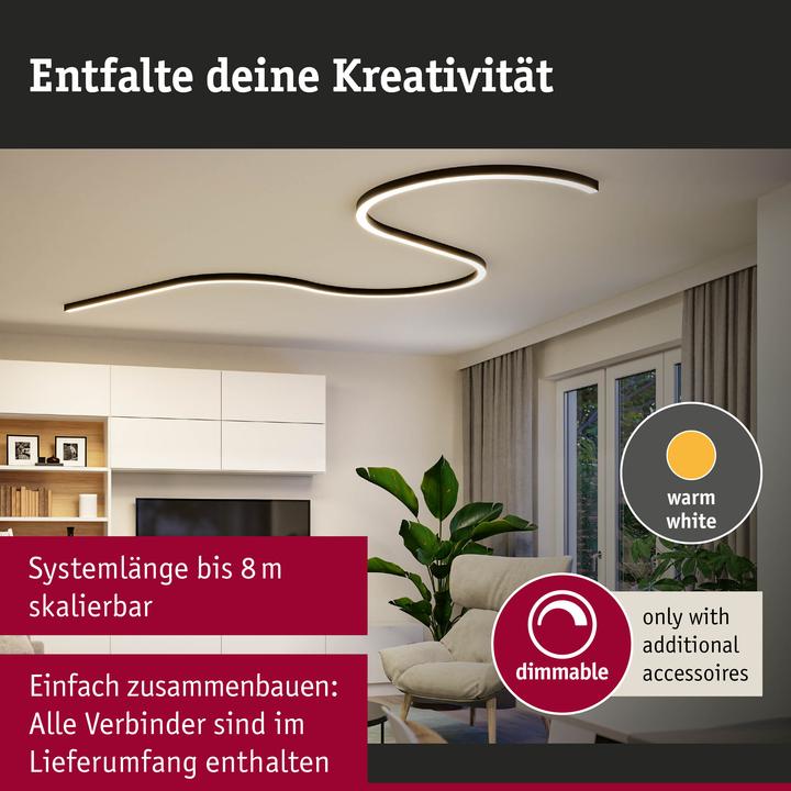 Productafbeelding Paulmann Lichtkanalsystem Linion Lichtkanal Ecke (350 lm)