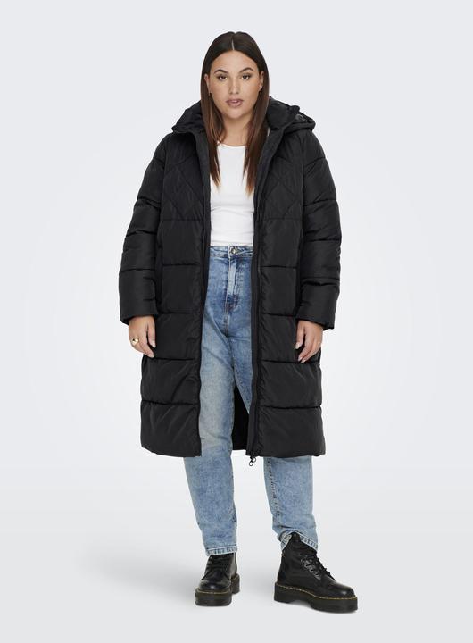 Actual product image Only Curvy Quilted Hooded Coat (44)