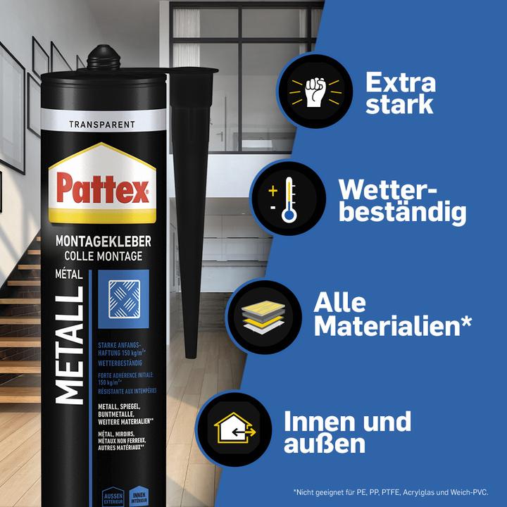Actual product image Pattex Assembly metal (325 g)