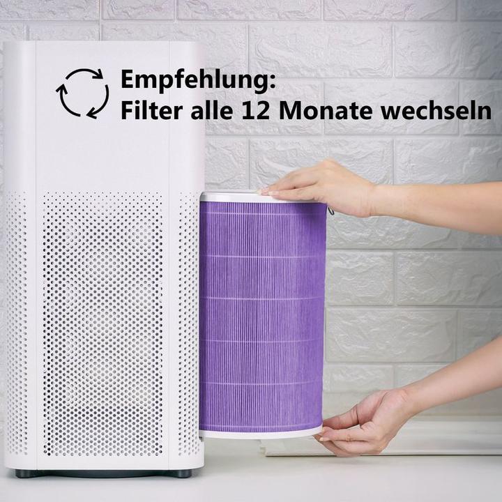 Image du produit Hermex Kit de filtres HEPA et à charbon actif pour Xiaomi Mi Air Purifier 3C (1 x)
