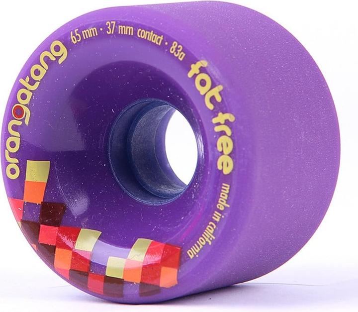 Orangatang 83A Fat Free Offset Freeride Wheels (65 mm)