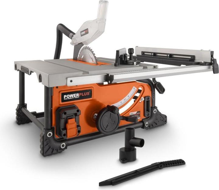 Actual product image Powerplus Dual Power Table Saw 40V Ø 210mm - excl. battery and charger - 1 Acc.