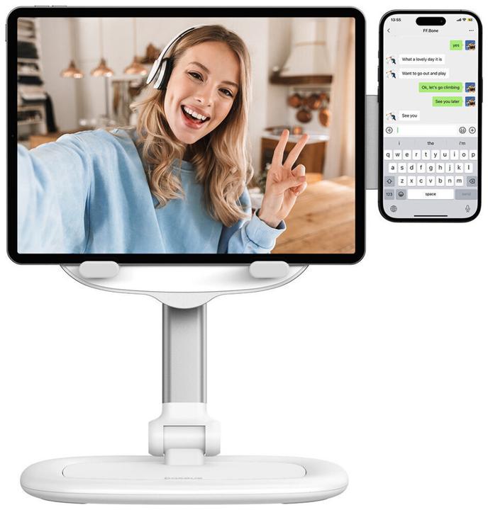 Produktbild Baseus Seashell Series Verstellbarer Tablet-Ständer – Weiss