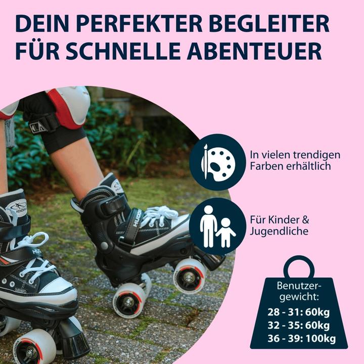 Produktbild Hudora Roller Skate, pink (28, 29, 30, 31)