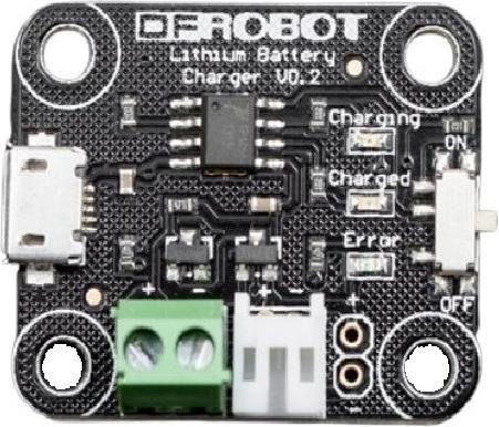 Actual product image DFRobot Lithium battery charger