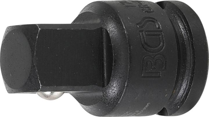 BGS Kraft-Steckschlüssel-Adapter Innenvierkant 10 mm (3/8") - Aussenvierkant 12,5 mm (1/2")