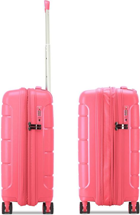 Immagine prodotto Modo by Roncato Starlight 3.0 4 Rollen Kofferset 2-teilig mit Dehnfalte (112 l, L (90 - 115l))