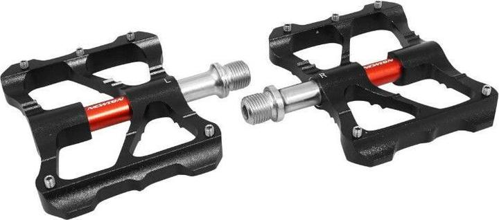 Actual product image Downhill mountain bike pedals - bmx cnc bearing axle with 9-16 thread and pins