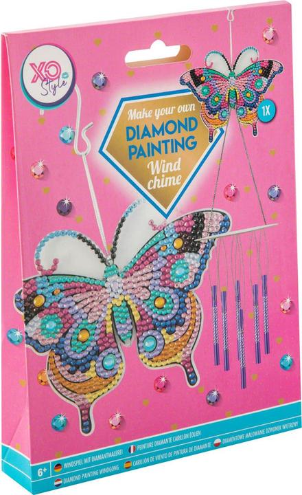 Actual product image Grafix Diamond painting wind chime animal