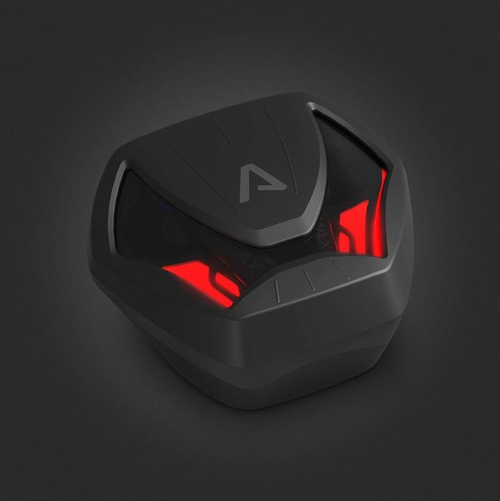 Produktbild Lamax LMXHNI1 headphones/headset True Wireless Stereo (TWS) In-ear Gaming Bluetooth Black (Kabellos)