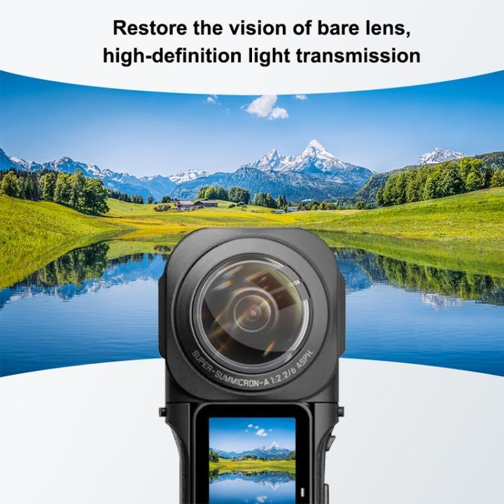 Actual product image Puluz Lens Guard PC Protective Cover for Insta360 ONE RS 1-Inch 360 Edition