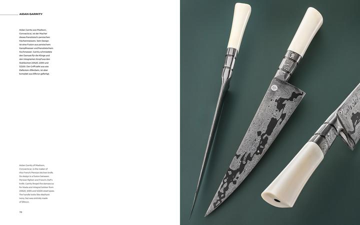 Produktbild Die schönsten Damastmesser der Welt (Englisch, Deutsch, Ingrid Elser, Jim Cooper, Hans Joachim Wieland, 2023)