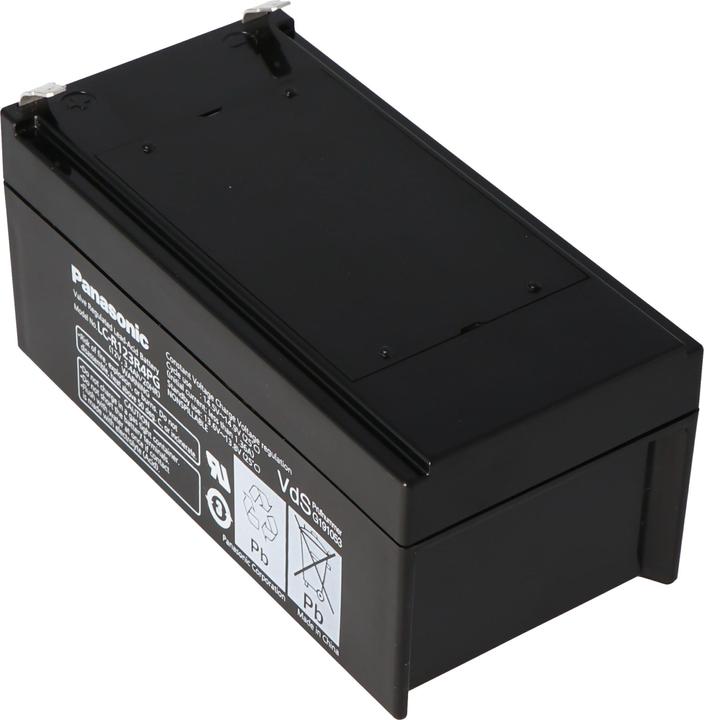 Produktbild Panasonic Akku LC-R123R4PG Akku 12 Volt 3,4Ah mit Faston F1-Anschluss 4,8mm Steckkontakten (12 V)