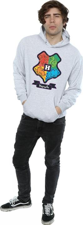 Actual product image Mens Hogwarts Junior Crest Hoodie (L)