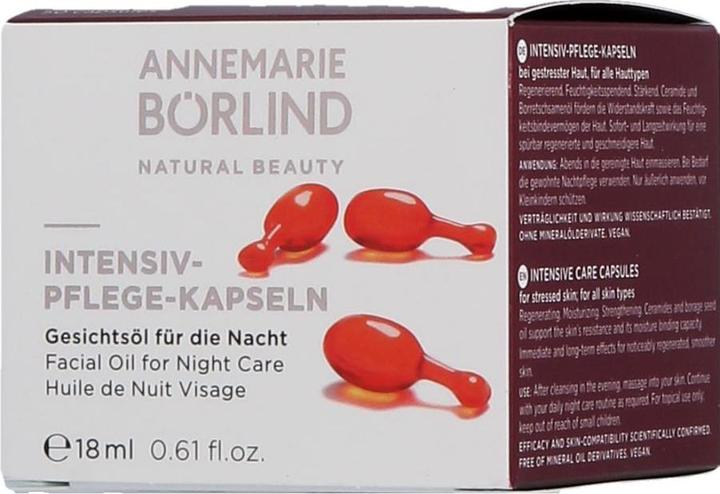 Actual product image Annemarie Börlind Strengthening Intensive Care Intensive Care Capsules (18 ml, Night cream)