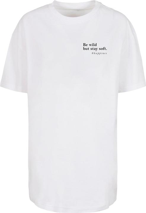 Actual product image Merchcode Ladies Happines Oversized Boyfriend Tee - 118437 (S)
