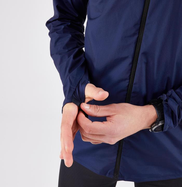 Actual product image Kiprun Running jacket trail running men windproof - Run 900 Wind blue (M)