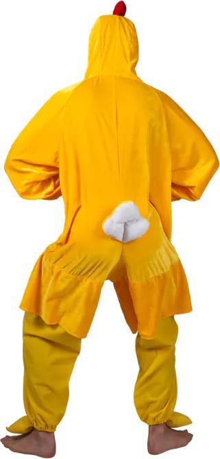 Actual product image Boland Chicken Child Costume: Plush Overall With Hood (140)