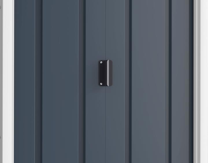 Actual product image Tepro Eco 6x4 shed, anthracite/white